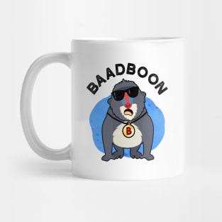 Baadboon Funny Bad Baboon Pun Mug